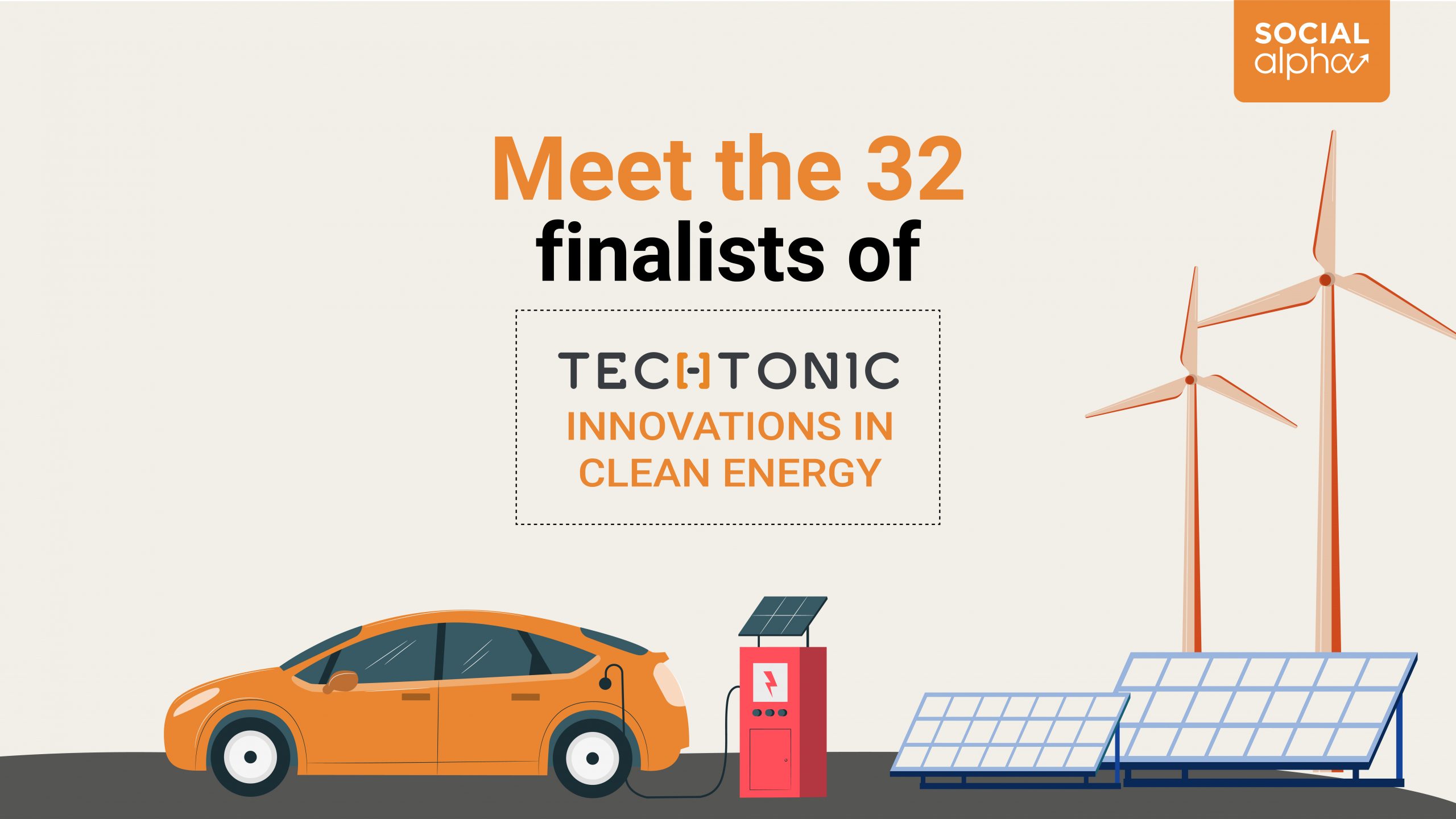 32 finalists of the third edition of clean energy challenge | Social Alpha